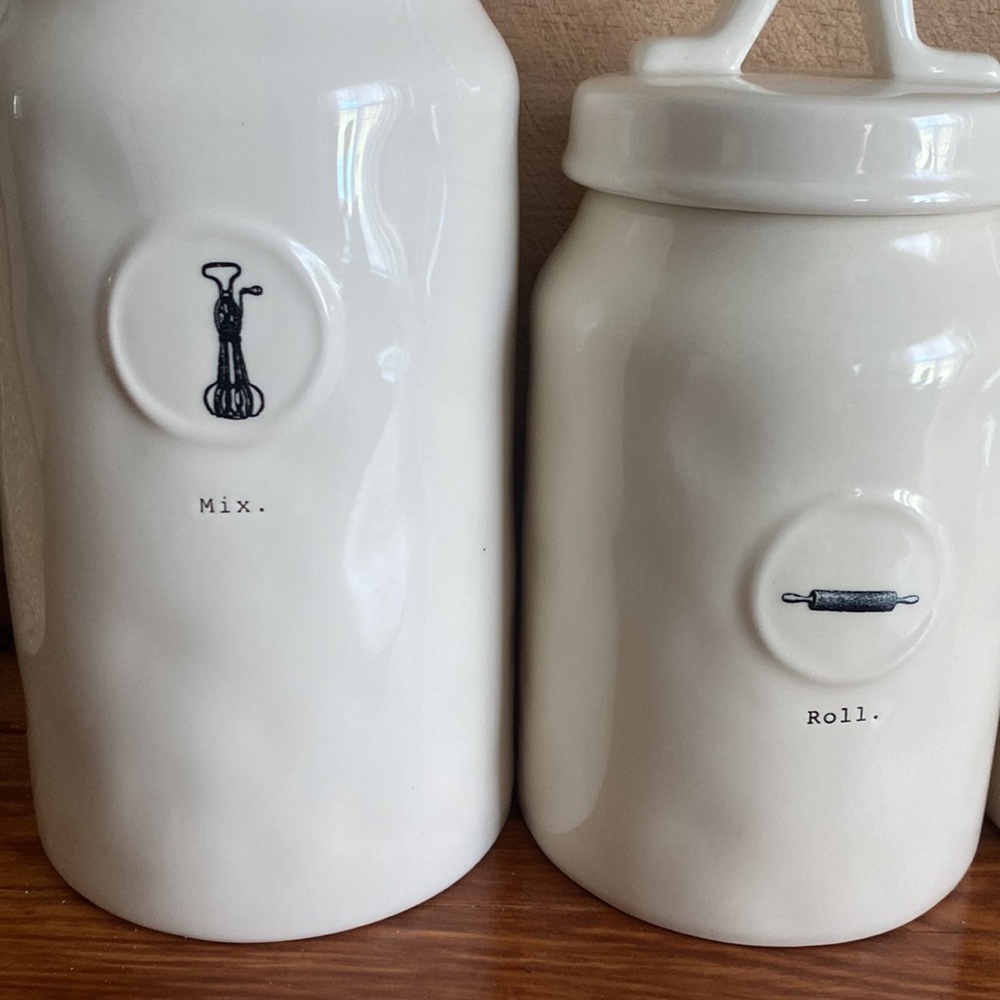 RAE DUNN canister set - Picture 2 of 4
